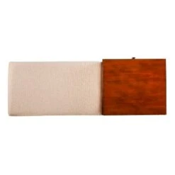 Rafael Upholstered Storage Bench Brown - Aiden Lane