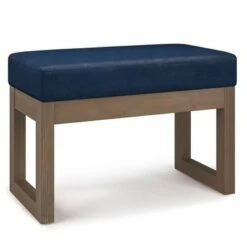 Small Madison Footstool Ottoman Bench - WyndenHall Gray 37 Small Madison Footstool Ottoman Bench - WyndenHall Gray -Ottomans Official Shop unnamed file 794