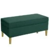 Skyline Furniture Dahlia Storage Bench Linen - Cloth & Company Laguna -Ottomans Official Shop unnamed file 7950