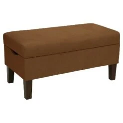Bedroom Microsuede Storage Bench - Skyline Furniture Microsuede White -Ottomans Official Shop unnamed file 7973