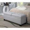 Storage Upholstered Bed Bench Gray - HomeFare -Ottomans Official Shop unnamed file 7974