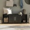 Cabell Shoe Storage Bench - Room & Joy Ivory