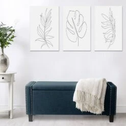 Boston Fabric Storage Ottoman Navy Blue - CorLiving 12 Boston Fabric Storage Ottoman Navy Blue - CorLiving -Ottomans Official Shop unnamed file 8018