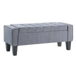 Baytown Storage Bench - OSP Home Furnishings Blue Smok -Ottomans Official Shop unnamed file 8038