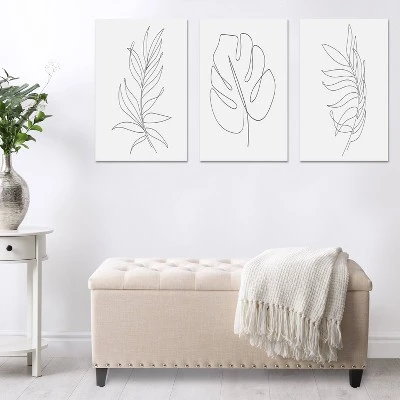 Boston Tufted Fabric Storage Ottoman Beige - CorLiving 5 Boston Tufted Fabric Storage Ottoman Beige - CorLiving – Image 3