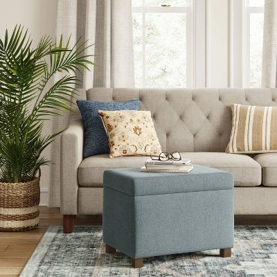 Essex Single Storage Ottoman - Threshold™ Chocolate Faux Leather 3 Essex Single Storage Ottoman - Threshold™ Chocolate Faux Leather -Ottomans Official Shop unnamed file 8106