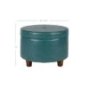Large Round Storage Ottoman - HomePop Moss Green 2 Large Round Storage Ottoman - HomePop Moss Green -Ottomans Official Shop unnamed file 8115