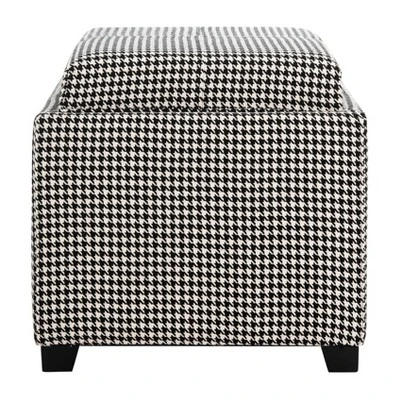 Harrison Tray Storage Ottoman - Safavieh Charcoal Gray 13 Harrison Tray Storage Ottoman - Safavieh Charcoal Gray – Image 11