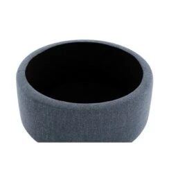 Large Round Tufted Storage Ottoman with Lift Off Lid - WOVENBYRD Cream -Ottomans Official Shop unnamed file 8164