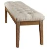 Beechhurst Button Tufted Bench Wood - Inspire Q Wood/smoke 1 Beechhurst Button Tufted Bench Wood - Inspire Q Wood/smoke -Ottomans Official Shop unnamed file 818