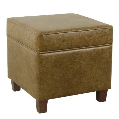 Cole Classics Square Storage Ottoman with Lift Off Top - HomePop Linen 12 Cole Classics Square Storage Ottoman with Lift Off Top - HomePop Linen – Image 10