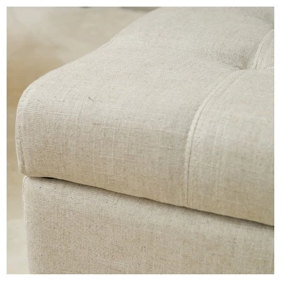 Mission Storage Ottoman - Christopher Knight Home Brown 4 Mission Storage Ottoman - Christopher Knight Home Brown – Image 2