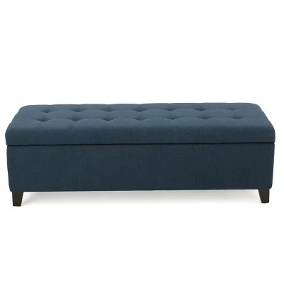 Mission Storage Ottoman - Christopher Knight Home Brown 8 Mission Storage Ottoman - Christopher Knight Home Brown – Image 6