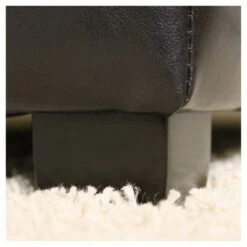 Canyons Bonded Leather Storage Ottoman Dark Brown - Christopher Knight Home -Ottomans Official Shop unnamed file 8326