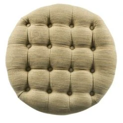 Tweed Tufted Storage Ottoman Tan/Cream - HomePop -Ottomans Official Shop unnamed file 8355