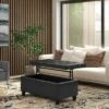 Elliot Lift Top Rectangular Storage Ottoman Midnight Black - WyndenHall -Ottomans Official Shop unnamed file 8368