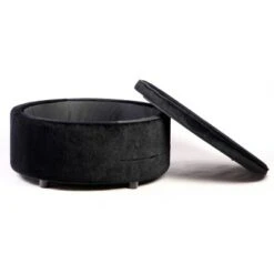 Carson Storage Ottoman Black - ACEssentials -Ottomans Official Shop unnamed file 8383