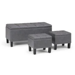 3pc 44" Lancaster Storage Ottoman - Wyndenhall Linen Look Fabric Slate Gray 28 3pc 44" Lancaster Storage Ottoman - Wyndenhall Linen Look Fabric Slate Gray -Ottomans Official Shop unnamed file 8427