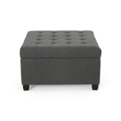 Isabella Contemporary Tufted Fabric Storage Ottoman - Christopher Knight Home Navy Blue/dark Brown 18 Isabella Contemporary Tufted Fabric Storage Ottoman - Christopher Knight Home Navy Blue/dark Brown -Ottomans Official Shop unnamed file 8499