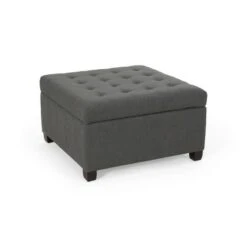 Isabella Contemporary Tufted Fabric Storage Ottoman - Christopher Knight Home Navy Blue/dark Brown 25 Isabella Contemporary Tufted Fabric Storage Ottoman - Christopher Knight Home Navy Blue/dark Brown -Ottomans Official Shop unnamed file 8506