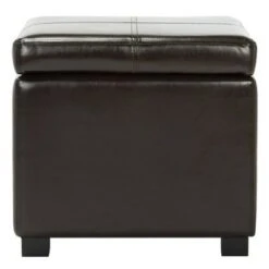 Madison Square Storage Ottoman - Safavieh Brown 18 Madison Square Storage Ottoman - Safavieh Brown -Ottomans Official Shop unnamed file 8512