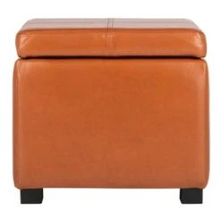 Madison Square Storage Ottoman - Safavieh Brown 25 Madison Square Storage Ottoman - Safavieh Brown -Ottomans Official Shop unnamed file 8519