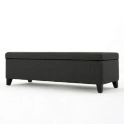 York Storage Ottoman - Christopher Knight Home Dark Gray -Ottomans Official Shop unnamed file 8529