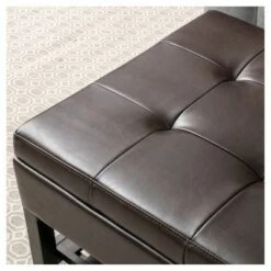 Miriam Wood Rectangle Storage Ottoman Bench with Bottom Rack - Espresso - Christopher Knight Home 8 Miriam Wood Rectangle Storage Ottoman Bench with Bottom Rack - Espresso - Christopher Knight Home -Ottomans Official Shop unnamed file 8534