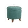 Boho Tufted Storage Ottoman - HomePop Purple