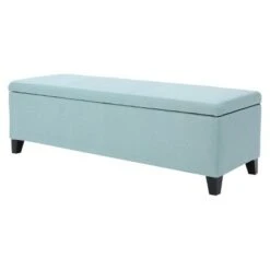 Cleo Storage Ottoman - Christopher Knight Home Dark Teal -Ottomans Official Shop unnamed file 8562