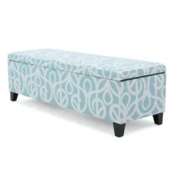 Cleo Storage Ottoman - Christopher Knight Home Dark Teal -Ottomans Official Shop unnamed file 8564