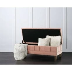 Jude Tufted Storage Ottoman - Picket House Furnishings Blush -Ottomans Official Shop unnamed file 8621