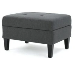 Zahra Storage Ottoman - Christopher Knight Home Dark Blue -Ottomans Official Shop unnamed file 8681