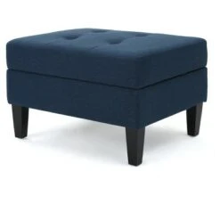 Zahra Storage Ottoman - Christopher Knight Home Dark Blue -Ottomans Official Shop unnamed file 8682