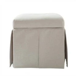 Stacy Tufted Square Storage Ottoman Bone White - Jennifer Taylor Home -Ottomans Official Shop unnamed file 8687