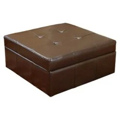 Chatsworth Storage Ottoman - Christopher Knight Home Navy -Ottomans Official Shop unnamed file 8862