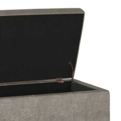 48" Cambridge Storage Ottoman - Wyndenhall Natural Linen Look Fabric -Ottomans Official Shop unnamed file 8866