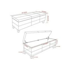 Halsey Storage Ottoman Bench - WyndenHall Midnight Black 13 Halsey Storage Ottoman Bench - WyndenHall Midnight Black -Ottomans Official Shop unnamed file 8922