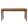 Dunhor Coastal 39.25" Natural Seagrass Bench Brown - Aiden Lane -Ottomans Official Shop unnamed file 893