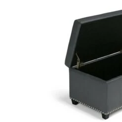 34" Megan Storage Ottoman Bench - Wyndenhall Gray Linen Look Fabric 18 34" Megan Storage Ottoman Bench - Wyndenhall Gray Linen Look Fabric -Ottomans Official Shop unnamed file 8957