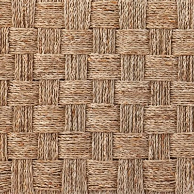 Dunhor Coastal 39.25" Natural Seagrass Bench Brown - Aiden Lane 9 Dunhor Coastal 39.25" Natural Seagrass Bench Brown - Aiden Lane – Image 7