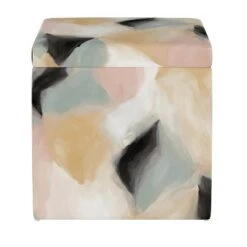 Plano Storage Ottoman Abstract Shapes Cloud - Project 62™