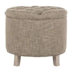 Amelia Tufted Storage Ottoman - Safavieh Light Green -Ottomans Official Shop unnamed file 9246