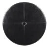 Winston Large Round Button Top Storage Ottoman Faux Leather Black - HomePop -Ottomans Official Shop unnamed file 9283