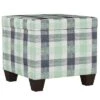 Fairland Square Storage Ottoman Check Navy Green - Threshold™ -Ottomans Official Shop unnamed file 9287