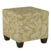 Fairland Storage Ottoman Golden Leaf Print - Threshold™