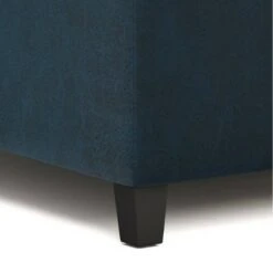 Elliot Coffee Table Storage Ottoman Distressed Dark Blue - WyndenHall -Ottomans Official Shop unnamed file 9415