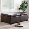 Joshua Bonded Leather Double Flip-Storage Ottoman Brown - Abbyson Living 1 Joshua Bonded Leather Double Flip-Storage Ottoman Brown - Abbyson Living -Ottomans Official Shop unnamed file 9439