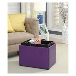 Accent Storage Ottoman Purple - Breighton Home -Ottomans Official Shop unnamed file 9455