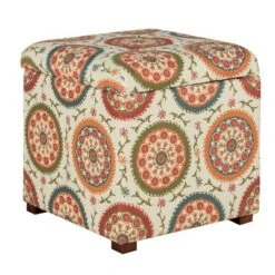 Storage Ottoman Medallion Print - HomePop -Ottomans Official Shop unnamed file 9457